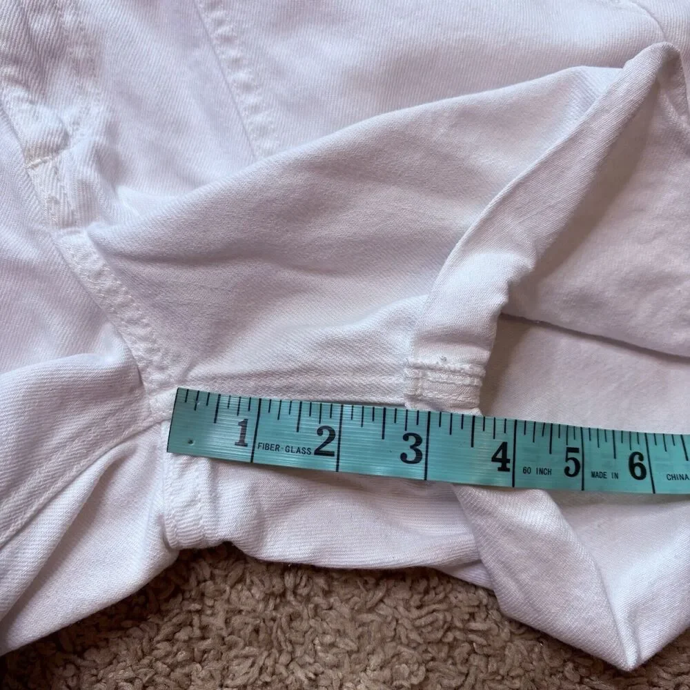 Rag‎ & Bone Denim Carpenter Shorts Aged Bright White Womens Size 29 Shorties